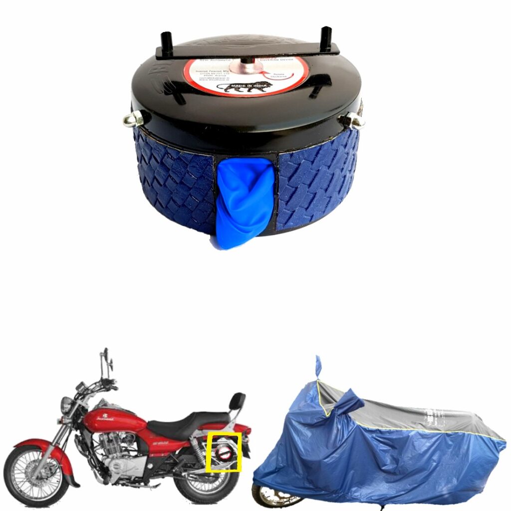 Semi-Automatic Portable Bike Cover | Military-Grade, All-Weather Protection, Quick Deploy (Universal Fit for Bikes & Scooters)