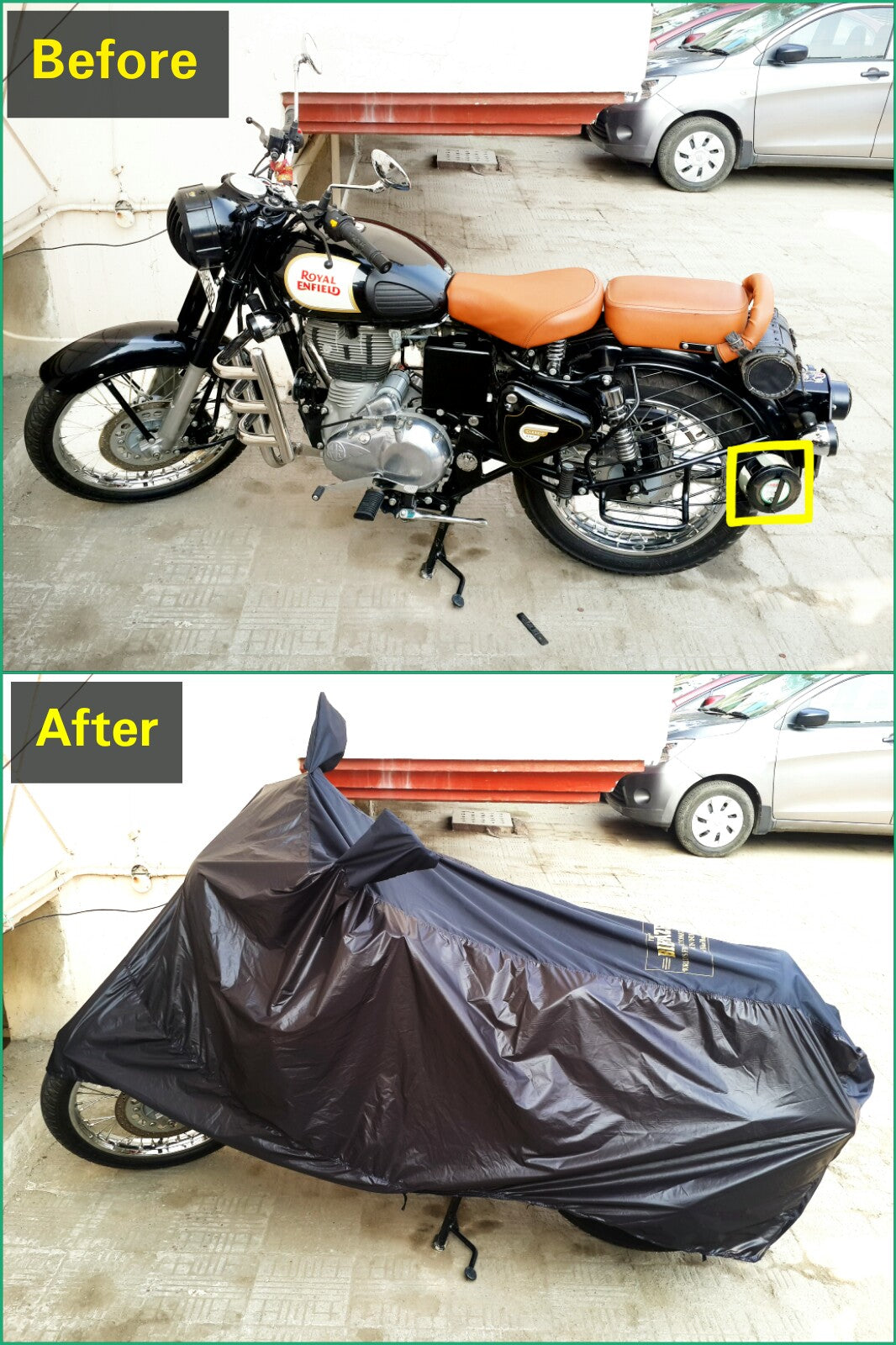 Double bike hot sale cover