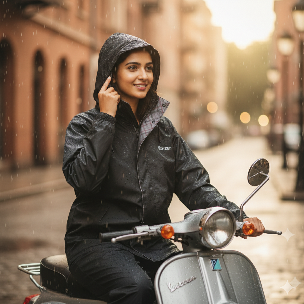Citizen Hero Reversible Men’s Raincoat (Jacket & Pant Set) | Waterproof, Windproof, Hooded | XL & XXL
