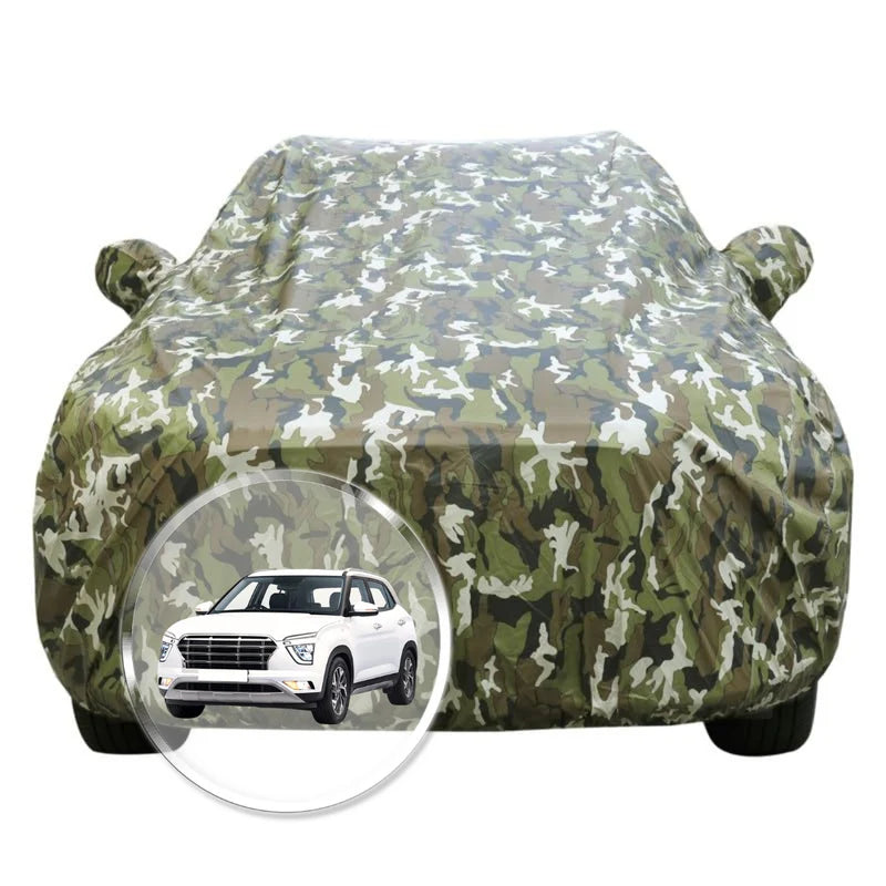 Military-Grade Waterproof Car Cover | All-Weather Protection for Hatchbacks, Sedans & SUVs (Army Green & More)